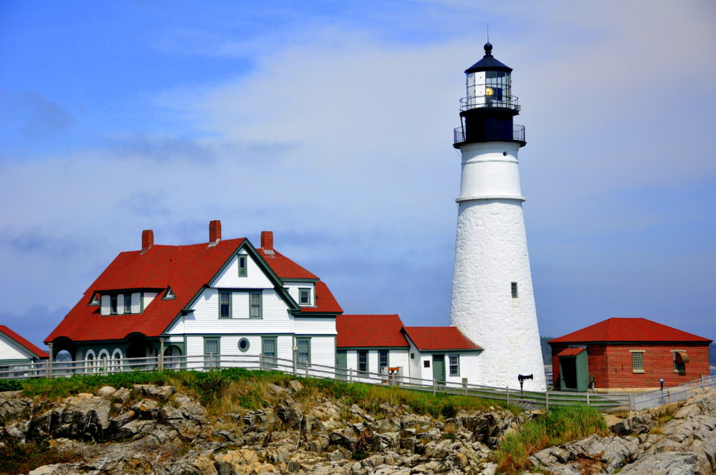 Portland Head Lighthouse - Cape Elizabeth, Maine Lighthouse
